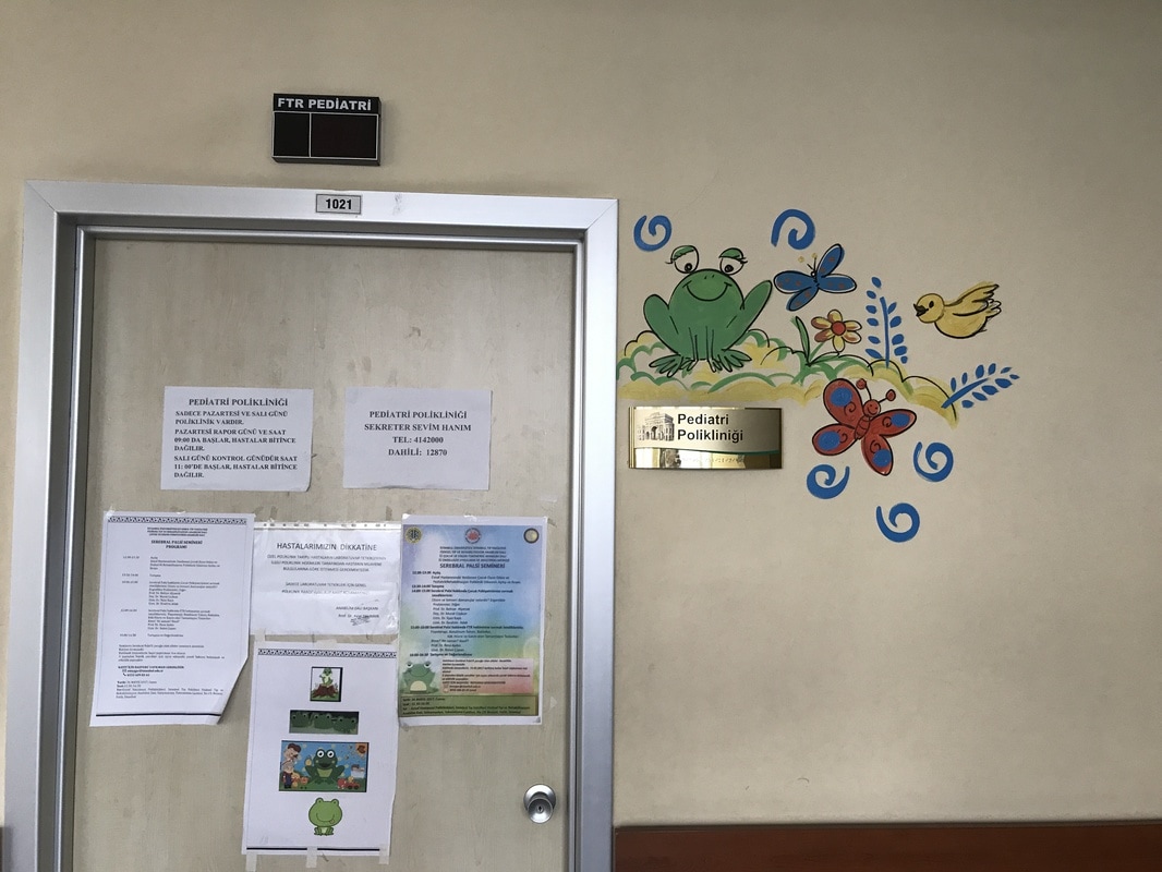 Çapa Esnaf Hastanesi çocuk Fizik Tedavi Bölümü